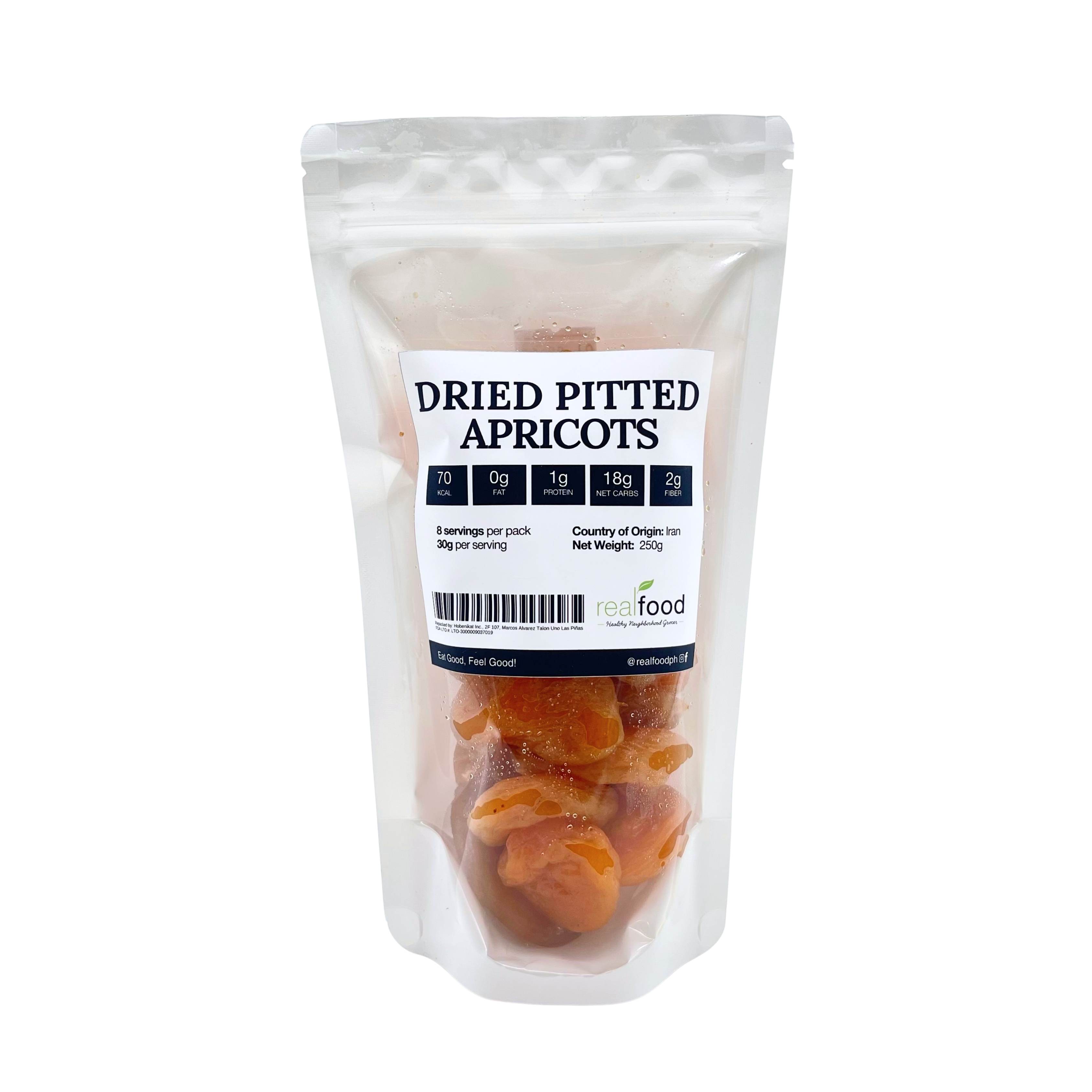 Real Food PH - Dried Pitted Apricots