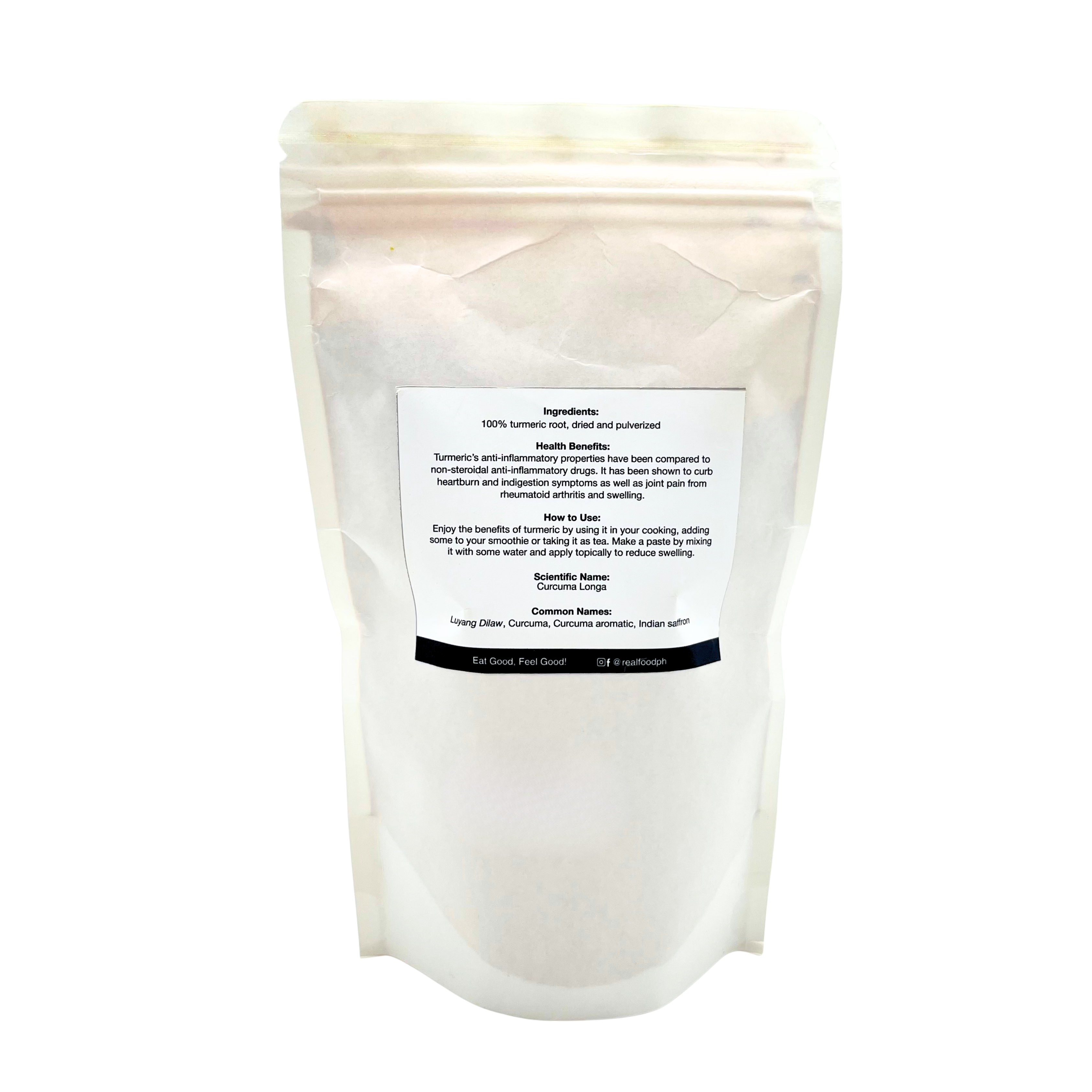 Real Food - Organic Turmeric Powder