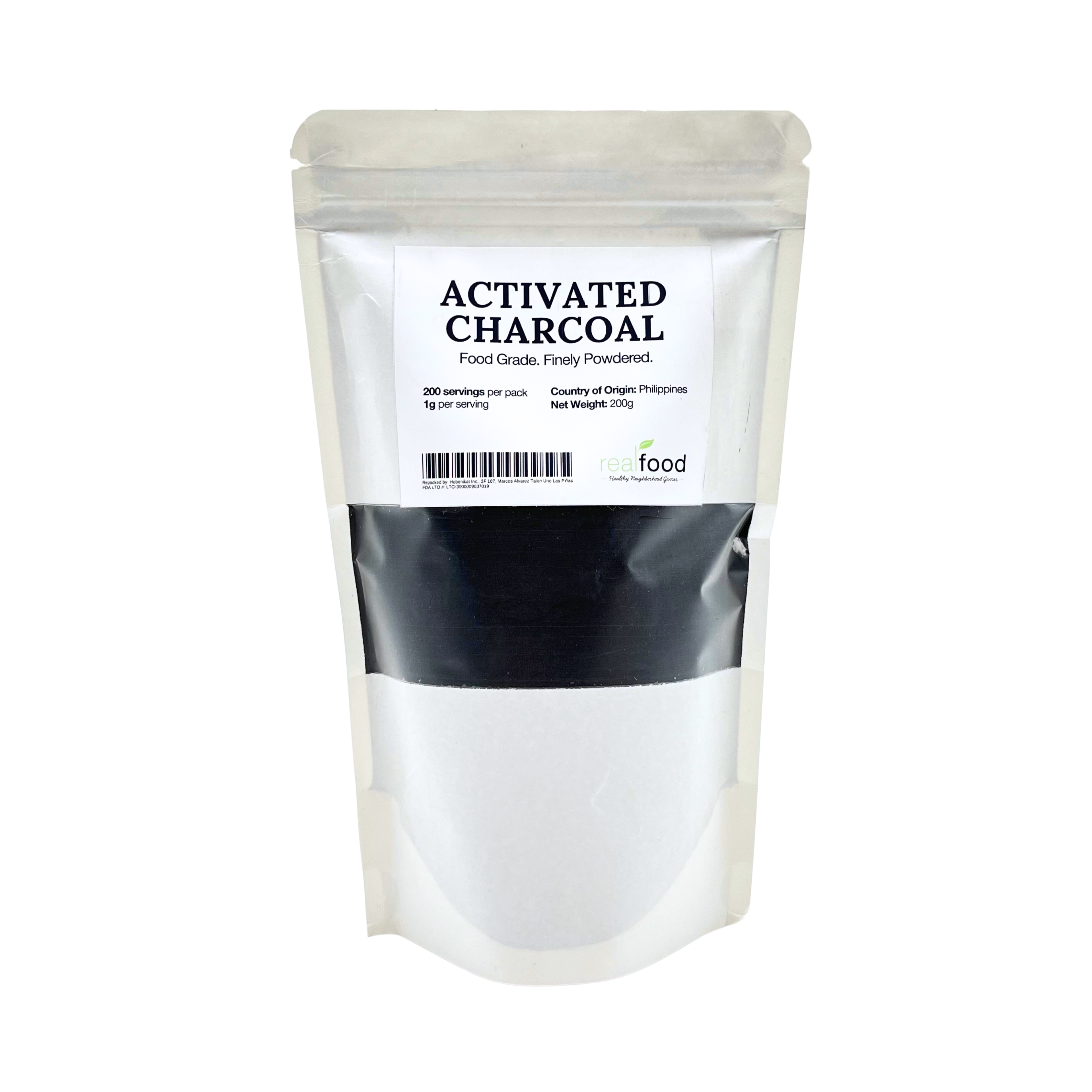 Real Food - Activated Charcoal Food Grade