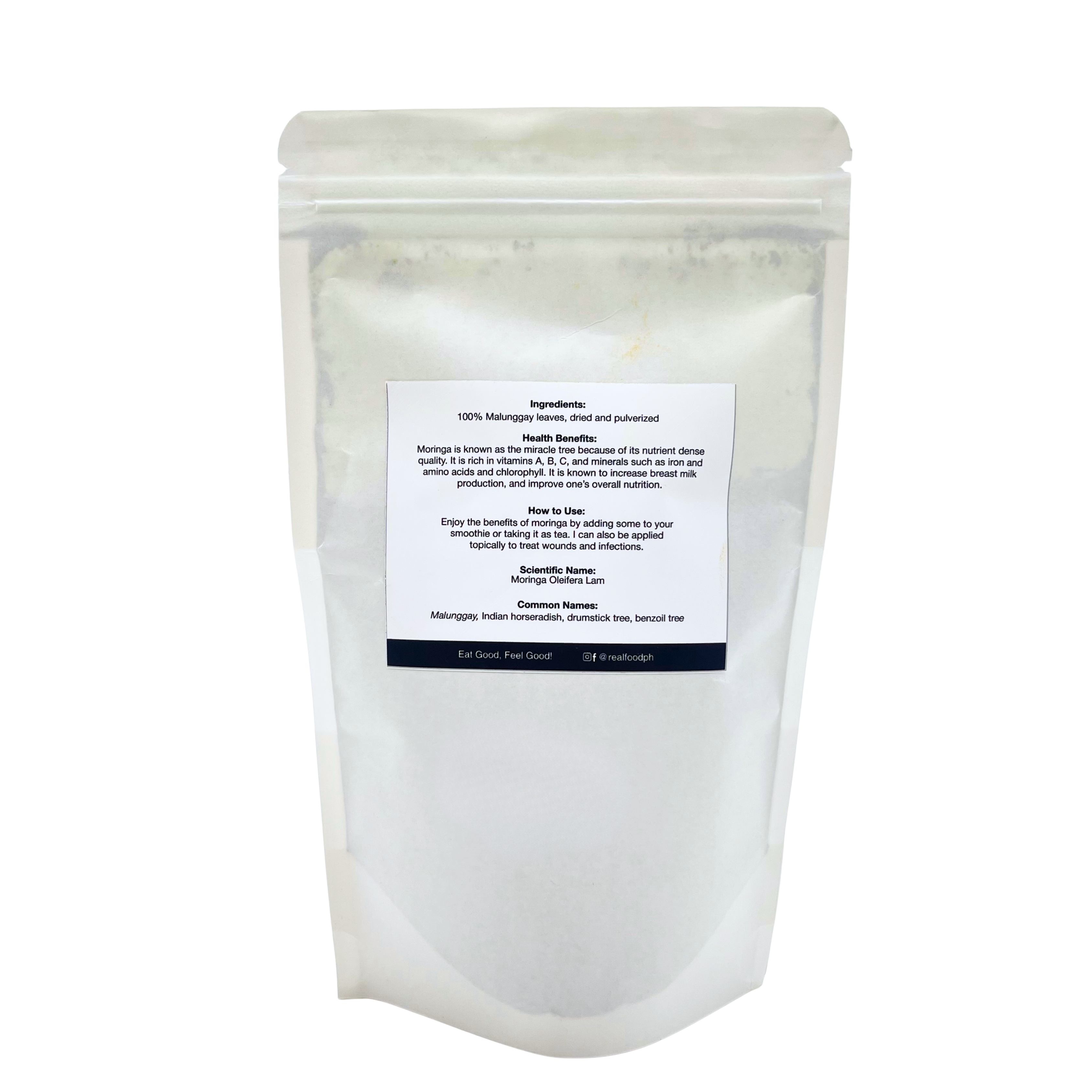 Real Food - Organic Moringa Powder