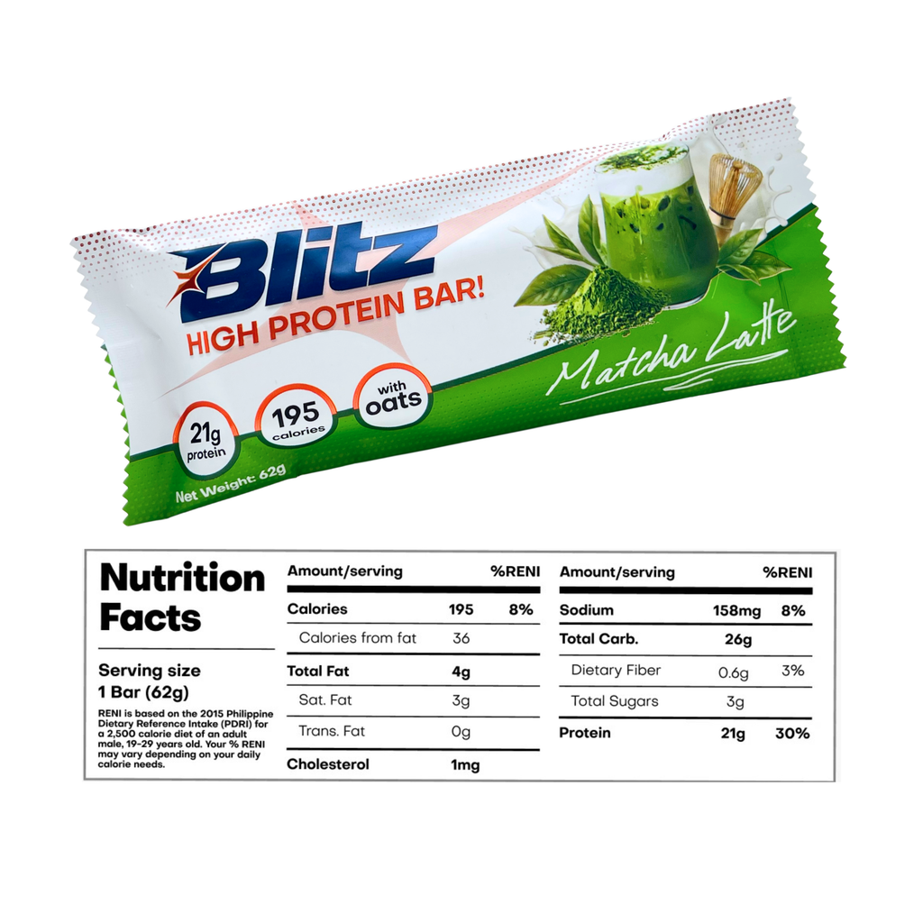 Blitz - Matcha Latte High Protein Bar