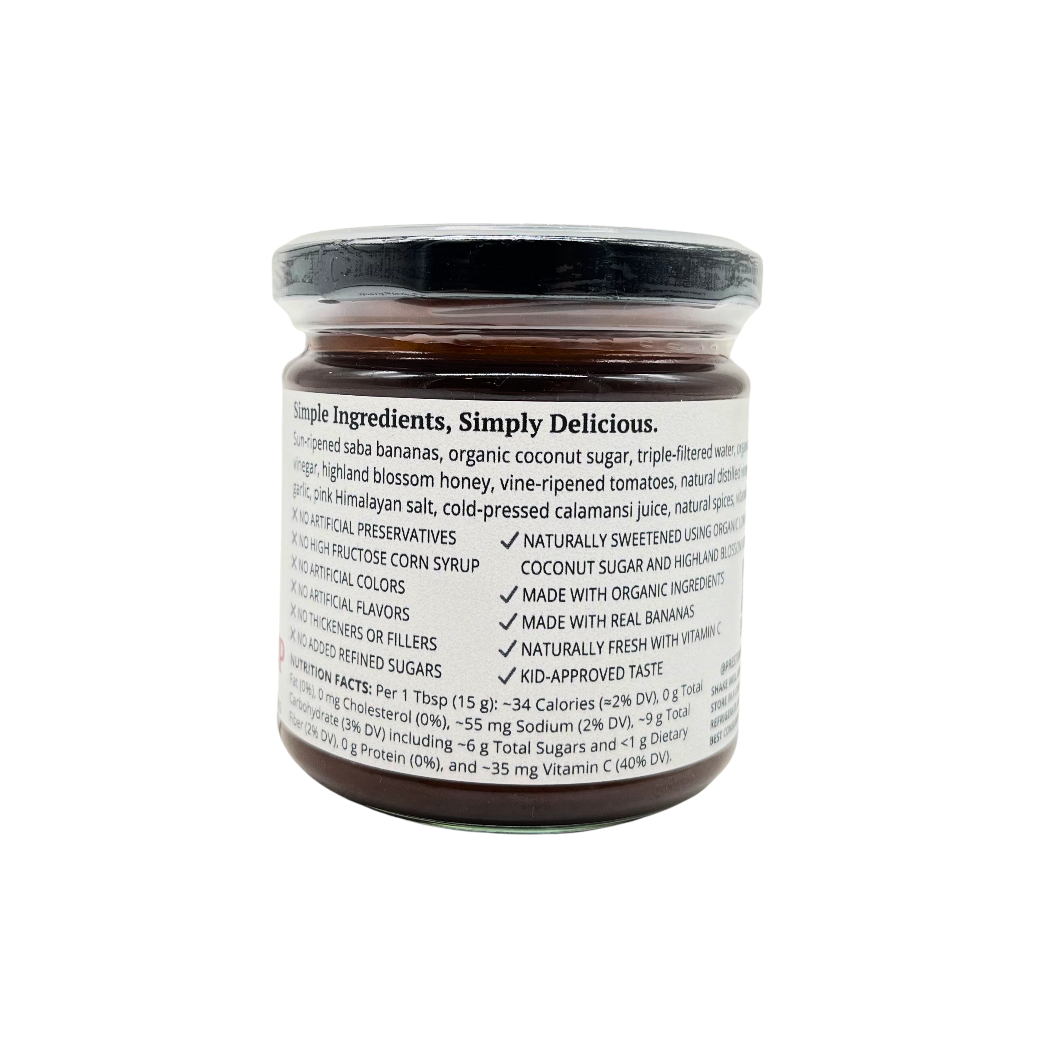 Preston’s Organics - All Natural Banana Ketchup