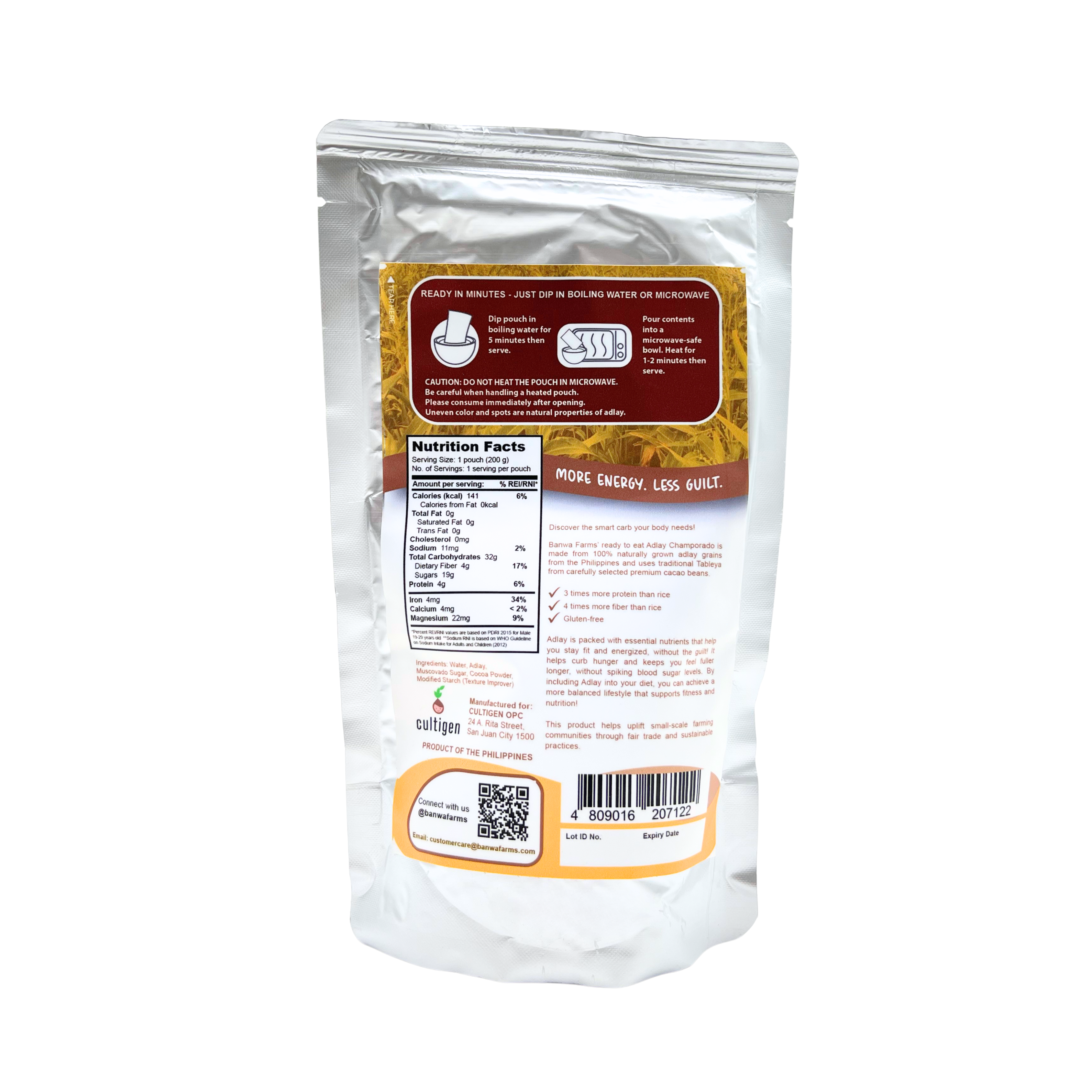 Banwa Farms - Adlay Champorado