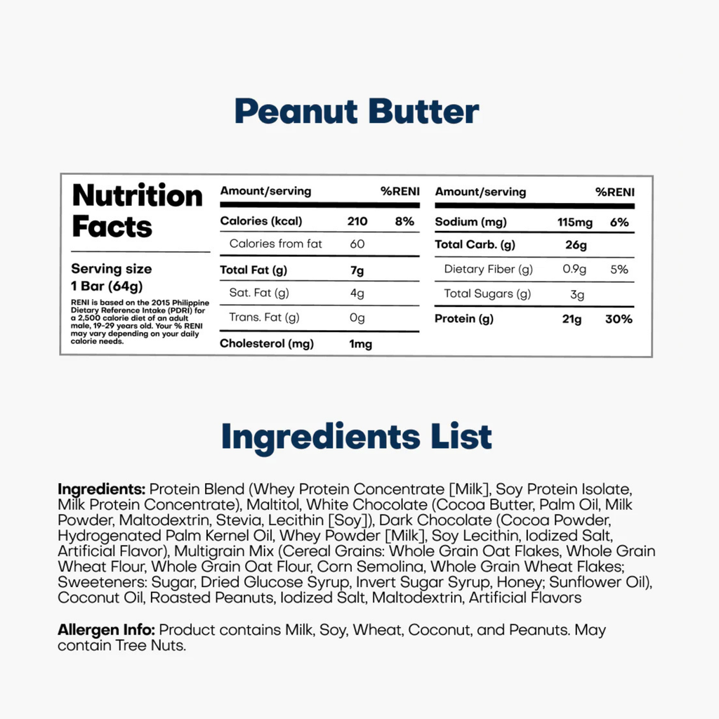 Blitz - Peanut Butter Protein Bar