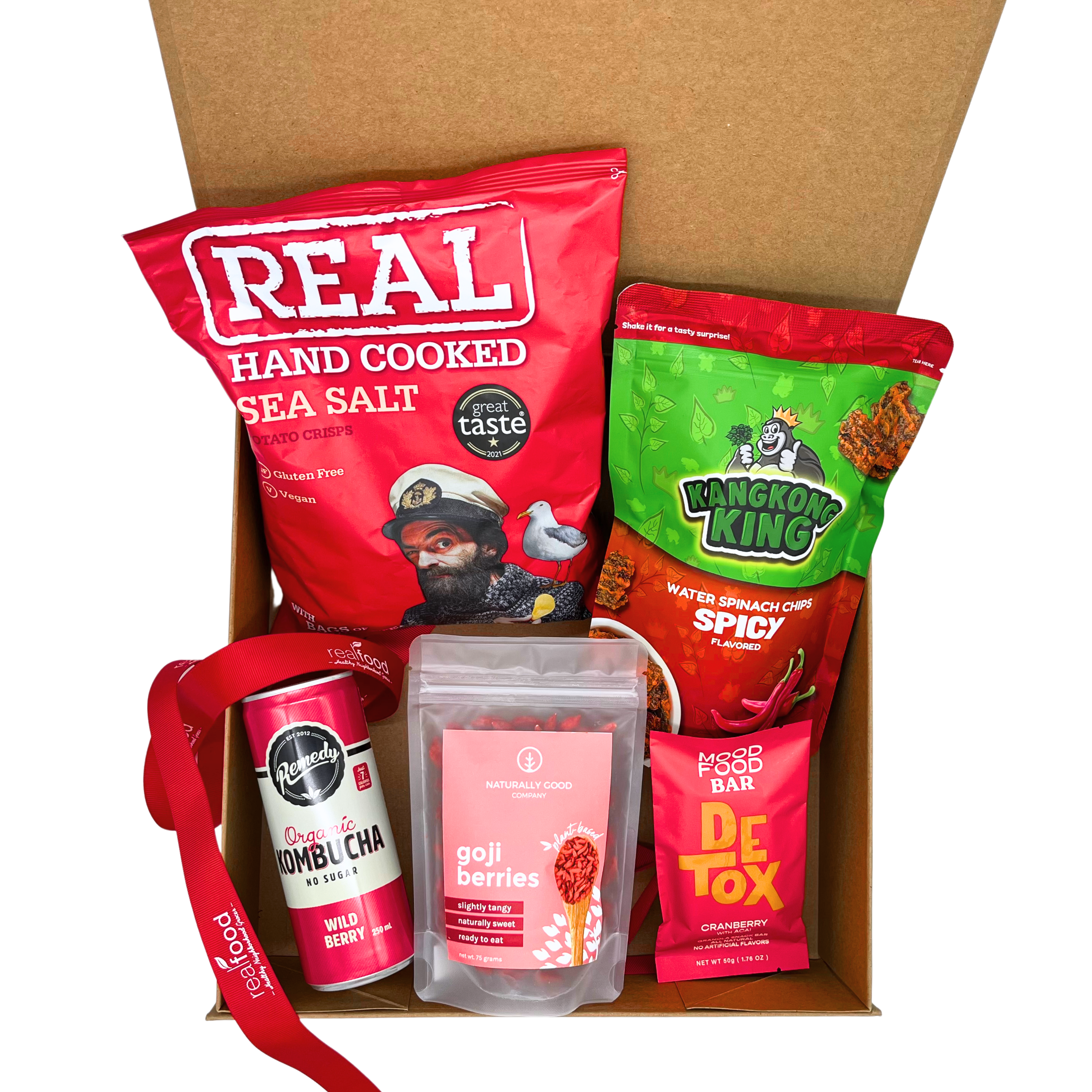 Gift Set — Color Coordinated Gift Box (Red)