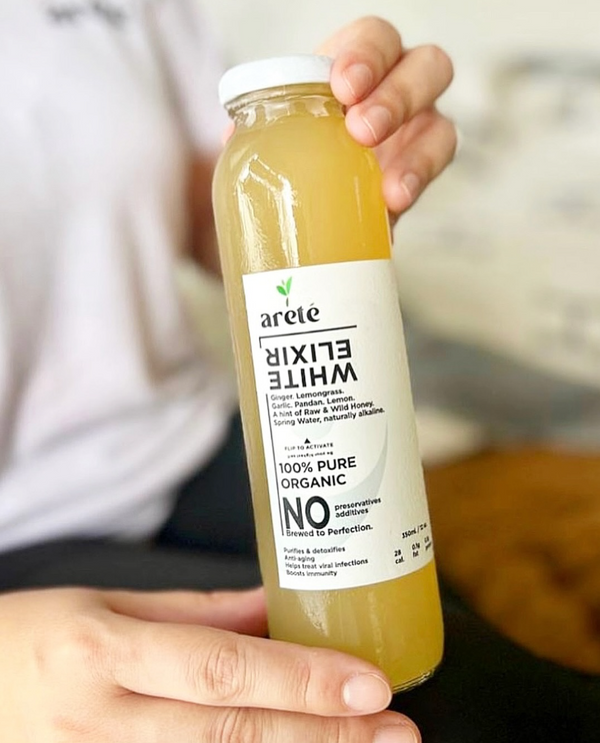 Arete Lifestyle - White Elixir Cold Pressed Juice