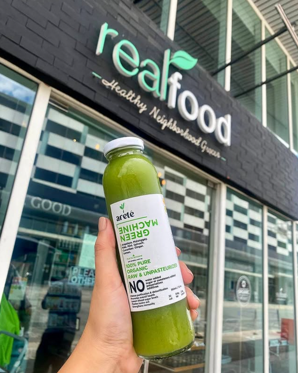 Arete Lifestyle - Green Machine Cold Pressed Juice