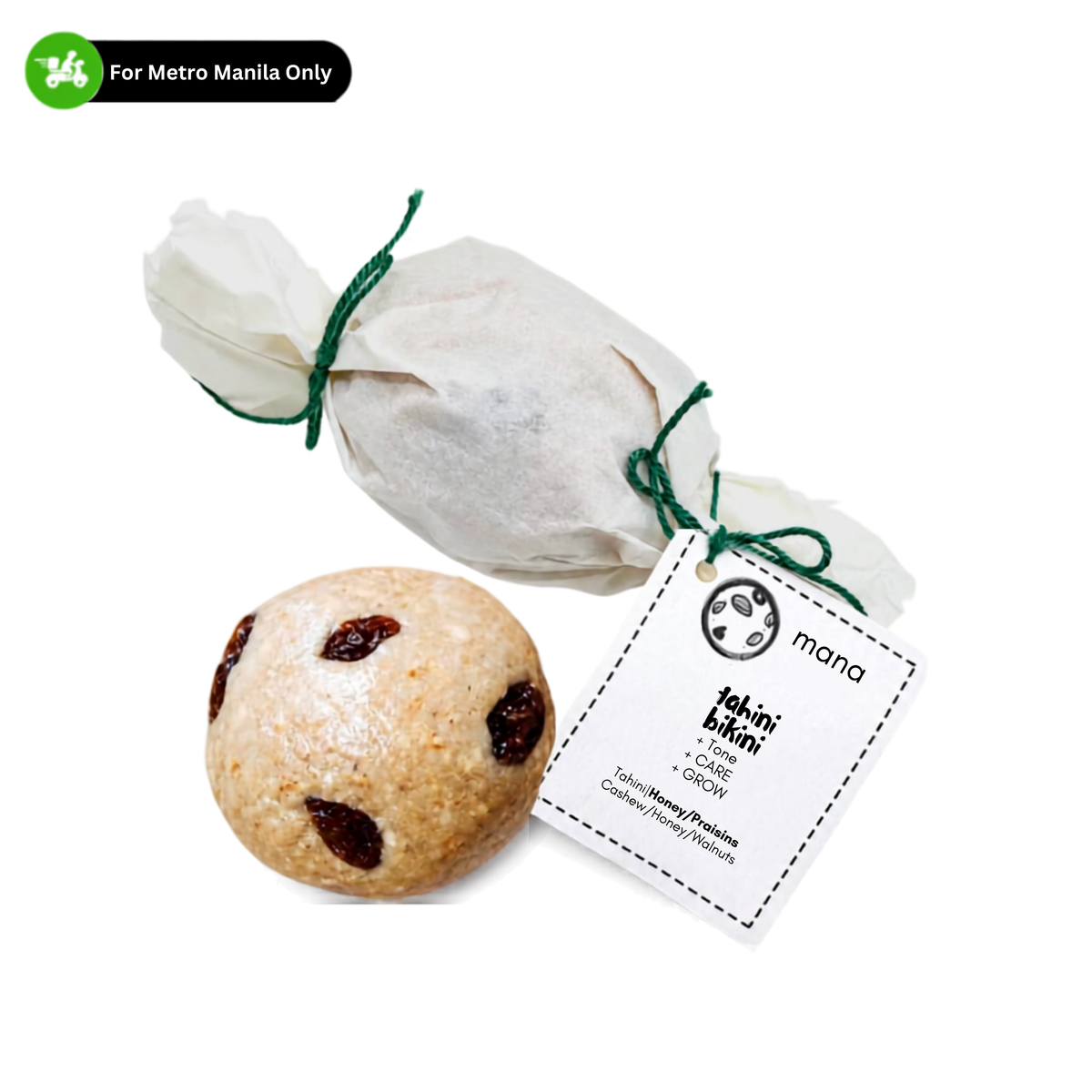 Mana Bites – Tahini Bikini Ball