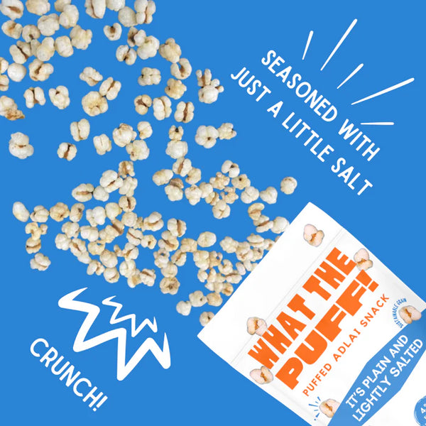 What The Puff – Puffed Adlai Snack (Lightly Salted)