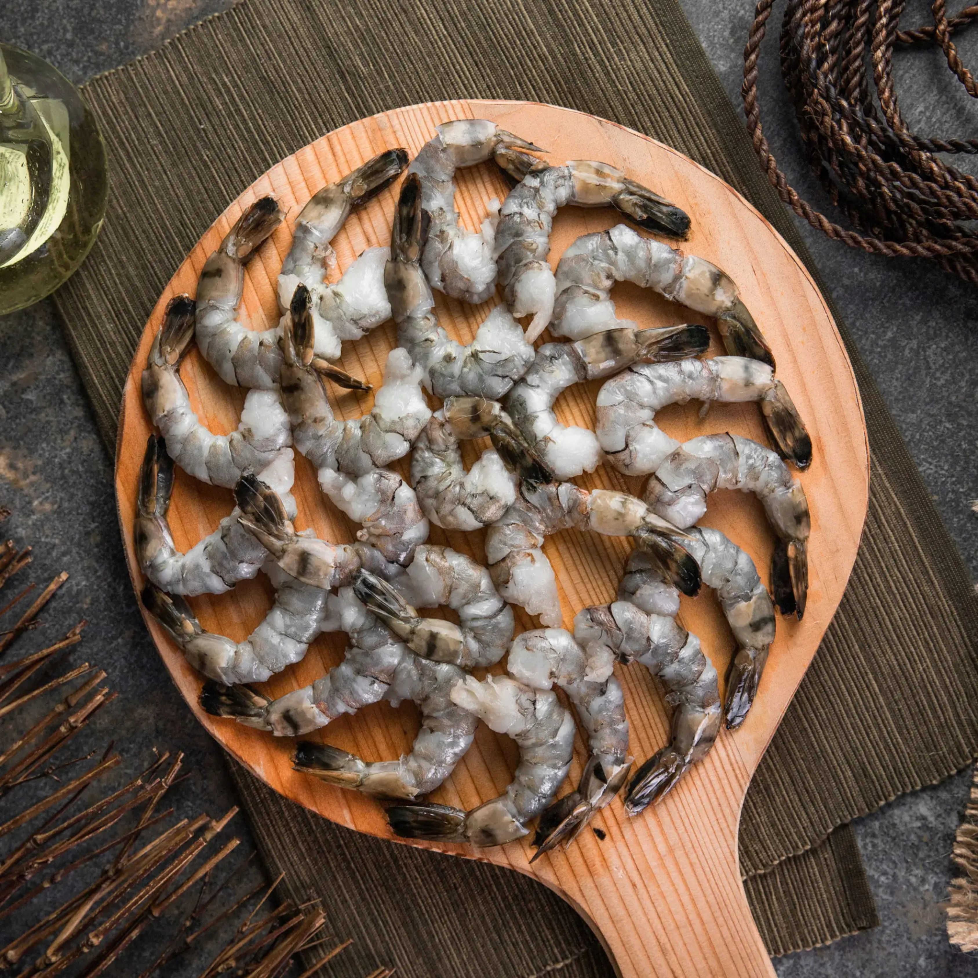 Wild Caught – Peeled Organic Black Tiger Shrimp
