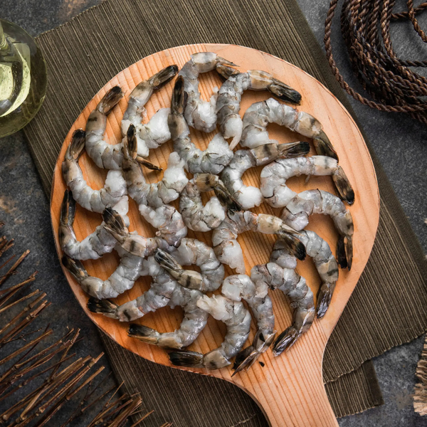 Wild Caught – Peeled Organic Black Tiger Shrimp