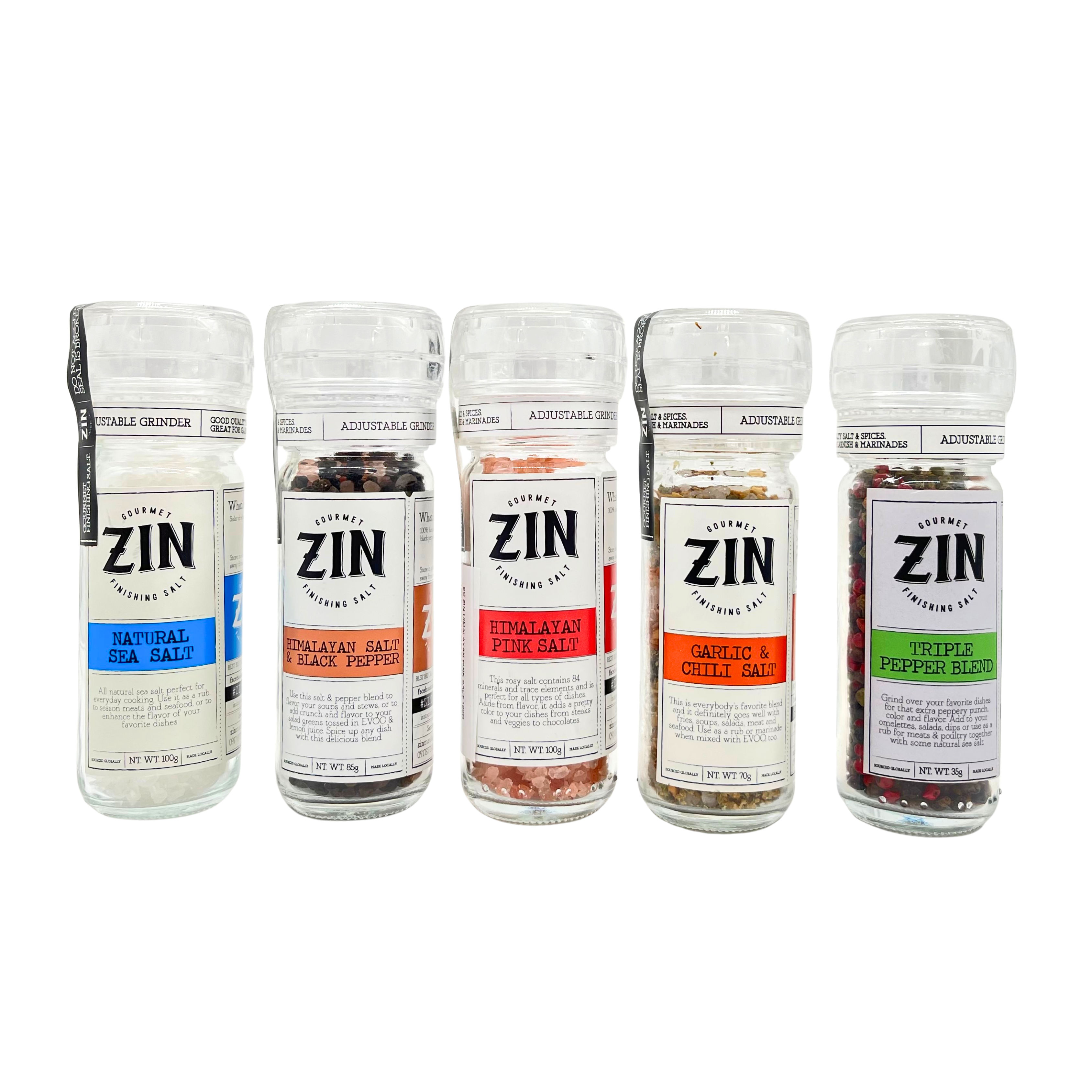 ZIN – Himalayan Salt and Black Pepper Blend