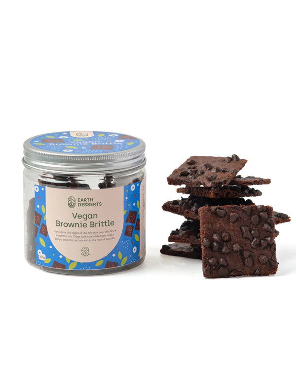 Earth Desserts — Brownie Brittle Vegan Cookies