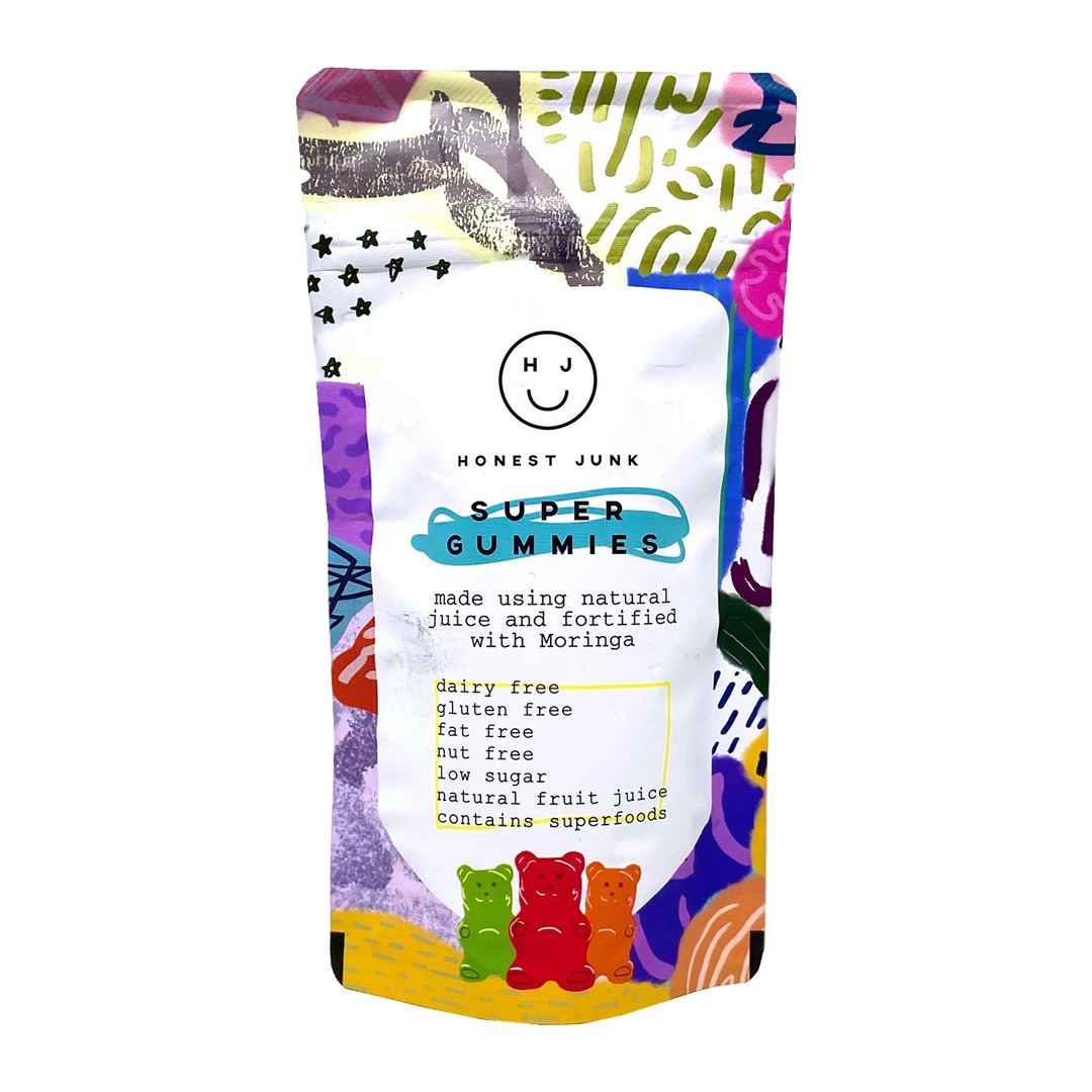 Honest Junk – Ginger Turmeric & Honey Super Boost Gummies