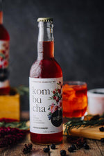 Brye & Brew — Hibiscus Blueberry Kombucha