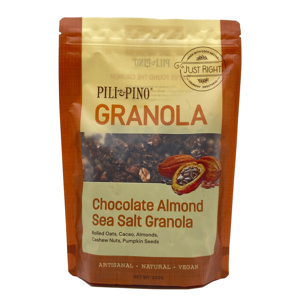 Pili & Pino – Chocolate Almond Sea Salt Granola
