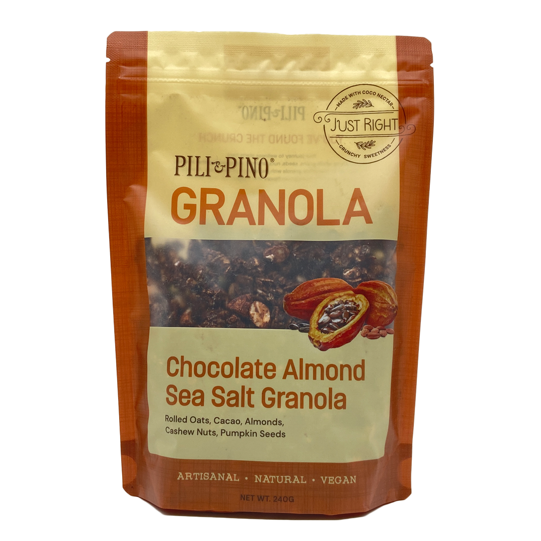 Pili & Pino – Chocolate Almond Sea Salt Granola
