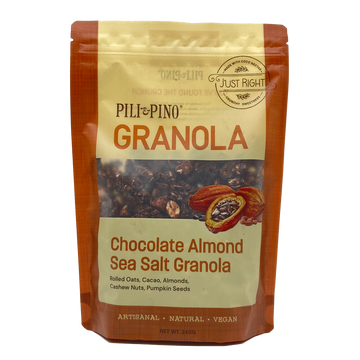 Pili & Pino – Chocolate Almond Sea Salt Granola