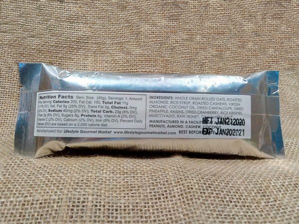 Lifestyle Gourmet – Honey Granola Bar 40g