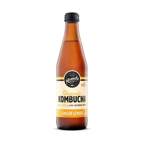 Remedy – Ginger Lemon Kombucha