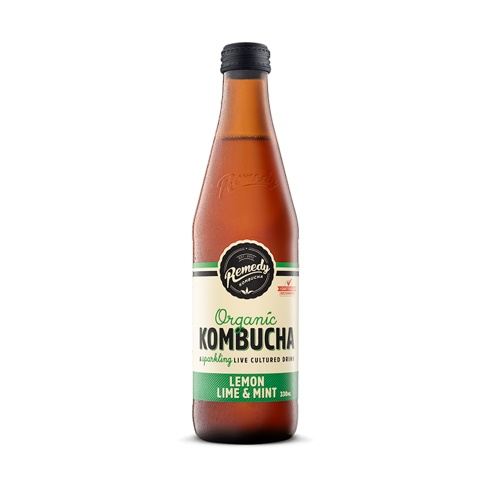 Remedy – Lemon, Lime & Mint Kombucha