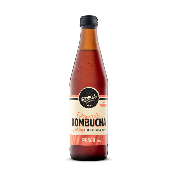 Remedy – Peach Kombucha