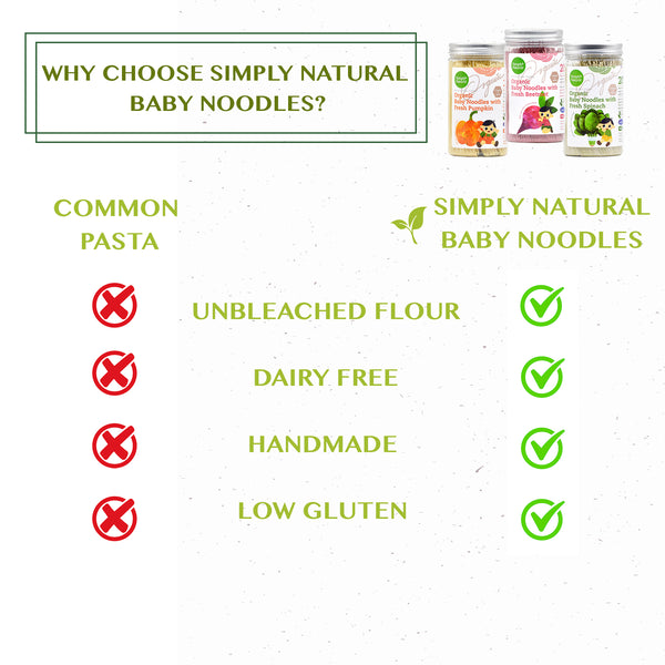 Simply Natural — Organic Baby Noodles with Fresh Beetroot