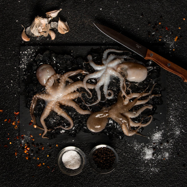 Wild Caught – Whole Cleaned Mini Octopus